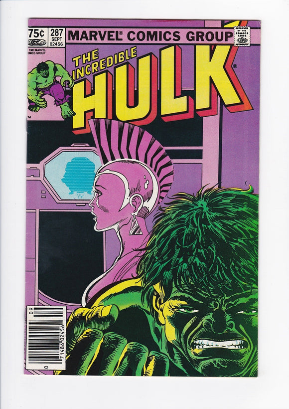 Incredible Hulk Vol. 1  # 287  Canadian