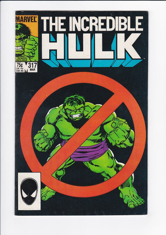 Incredible Hulk Vol. 1  # 317