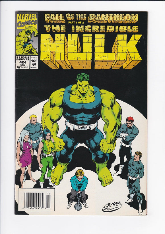 Incredible Hulk Vol. 1  # 424  Newsstand