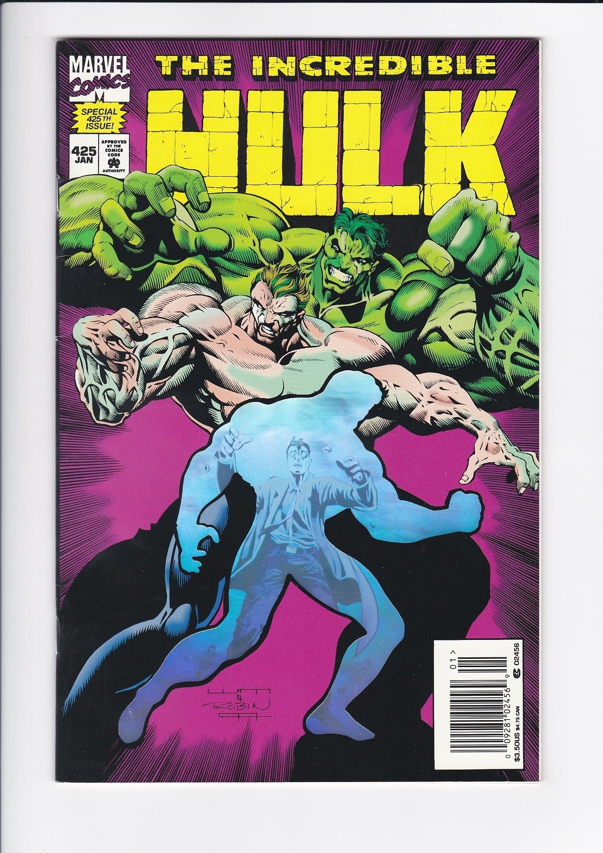 Incredible Hulk Vol. 1 # 425 Newsstand – Cosmic Comics Canada