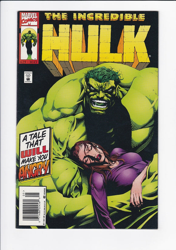 Incredible Hulk Vol. 1  # 429  Newsstand