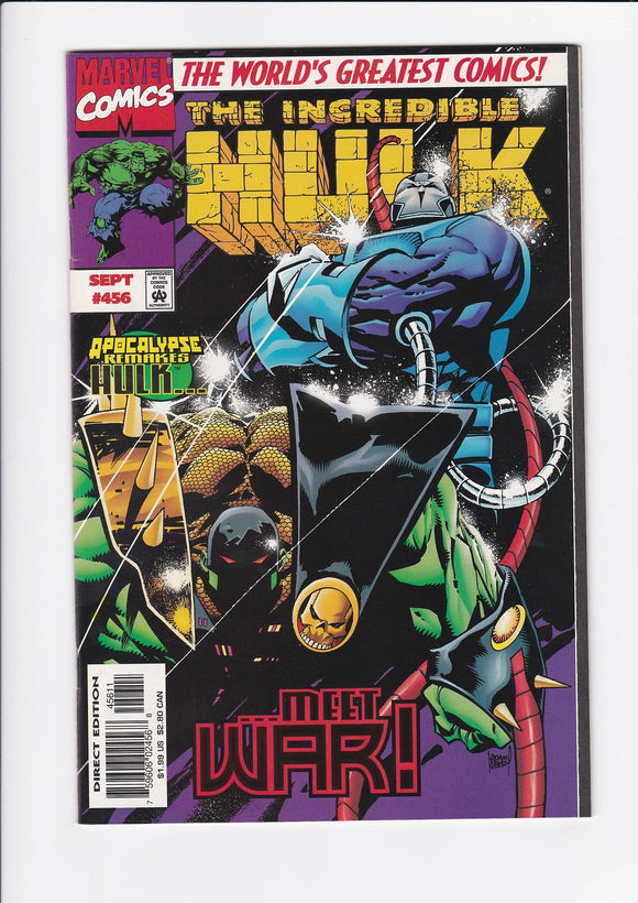 Incredible Hulk Vol. 1  # 456