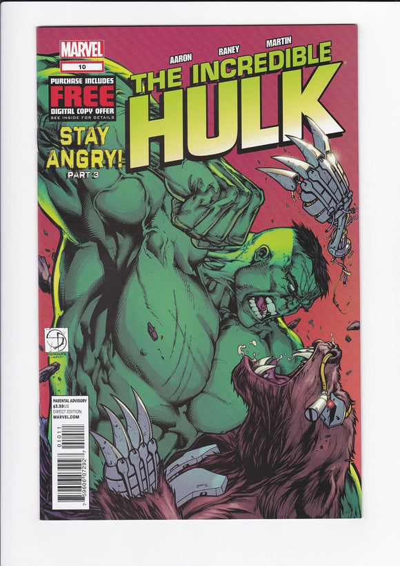 Incredible Hulk Vol. 3  # 10