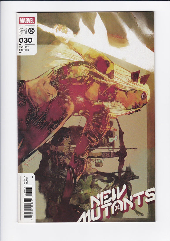 New Mutants Vol. 4  # 30  Sienkiewicz  1:50  Incentive Variant