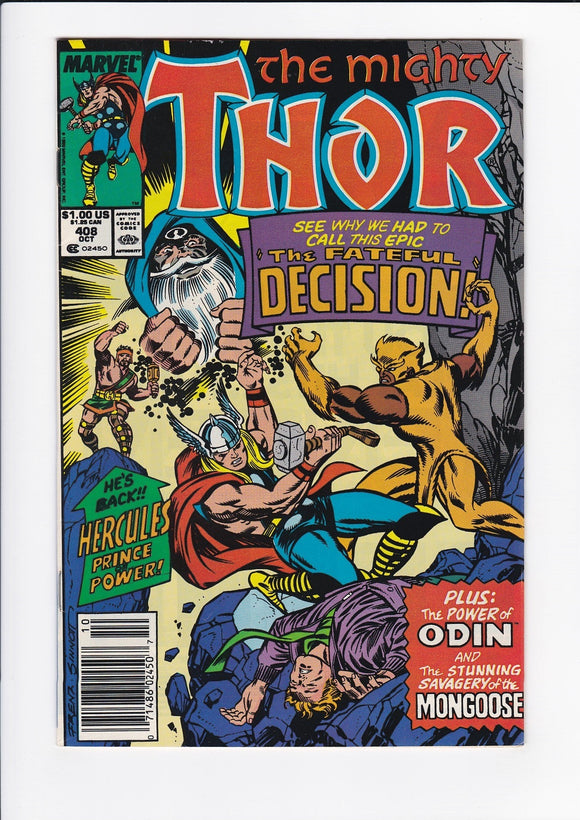 Thor Vol. 1  # 408