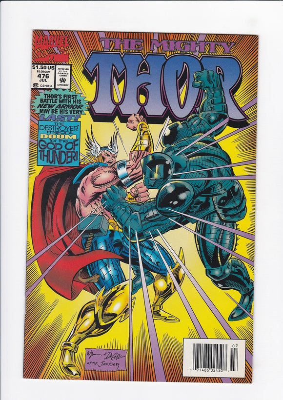 Thor Vol. 1  # 476  Newsstand