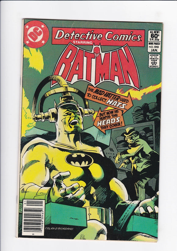 Detective Comics Vol. 1  # 510