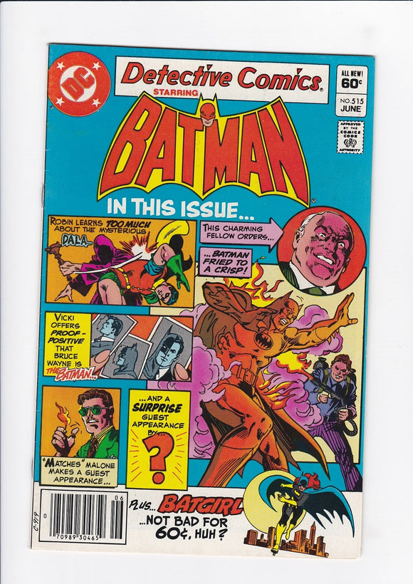Detective Comics Vol. 1  # 515