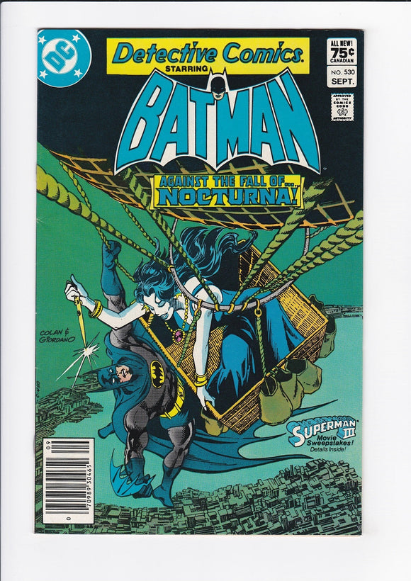 Detective Comics Vol. 1  # 530  Canadian