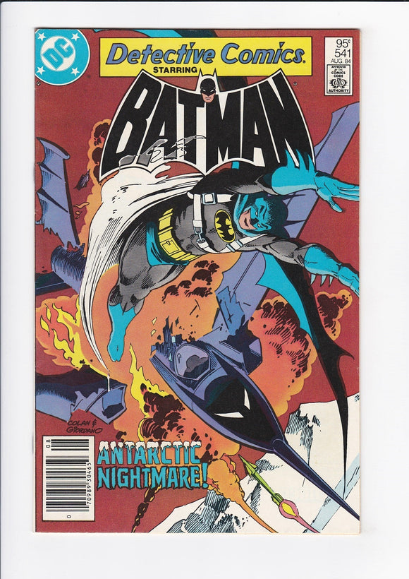 Detective Comics Vol. 1  # 541  Canadian