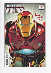 Invincible Iron Man Vol. 5  Art Adams  1:25 Incentive Variant Signed