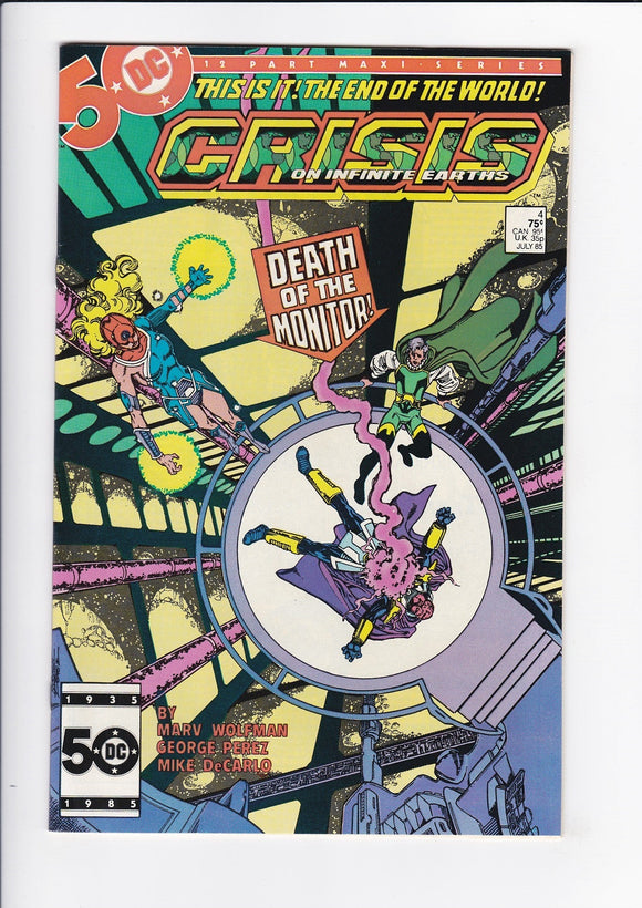 Crisis on Infinite Earths  # 4