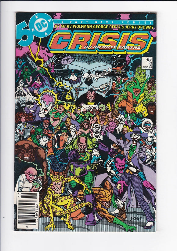 Crisis on Infinite Earths  # 9  Canadian