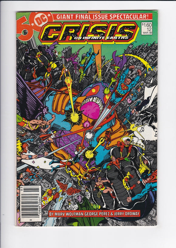 Crisis on Infinite Earths  # 12  Canadian