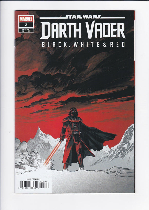 Star Wars: Darth Vader - Black, White & Red  # 2  Shalvey  Incentive Variant