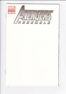 Avengers Assemble  # 1  Blank Variant