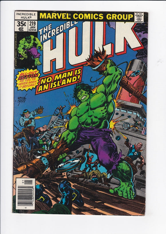 Incredible Hulk Vol. 1  # 219