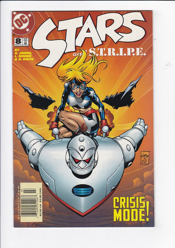 Stars and S.T.R.I.P.E.  # 8  Newsstand