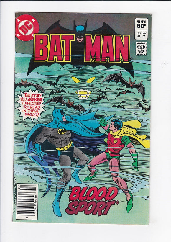 Batman Vol. 1  # 349
