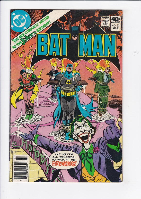 Batman Vol. 1  # 321