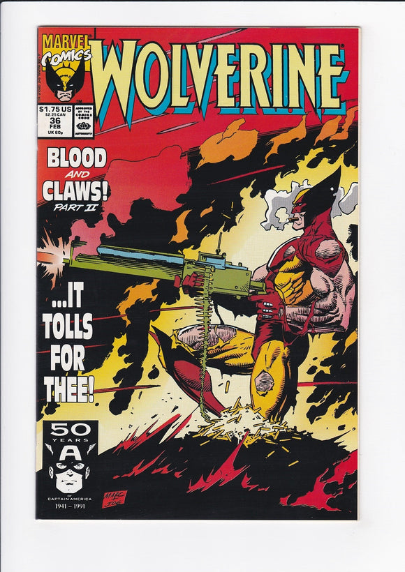 Wolverine Vol. 2  # 36