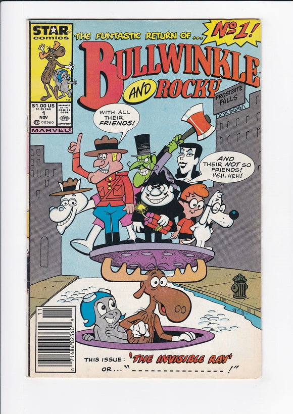 Bullwinkle and Rocky Vol. 2  # 1  Newsstand