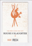 House of Slaughter  # 3  Blank Variant