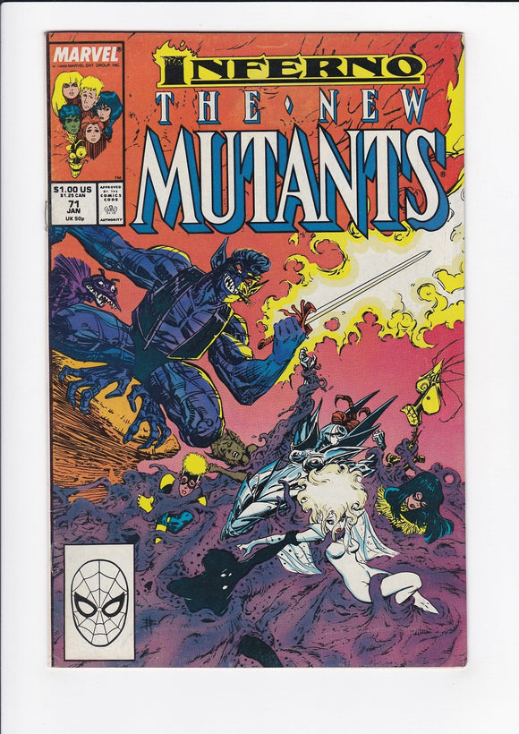 New Mutants Vol. 1  # 71