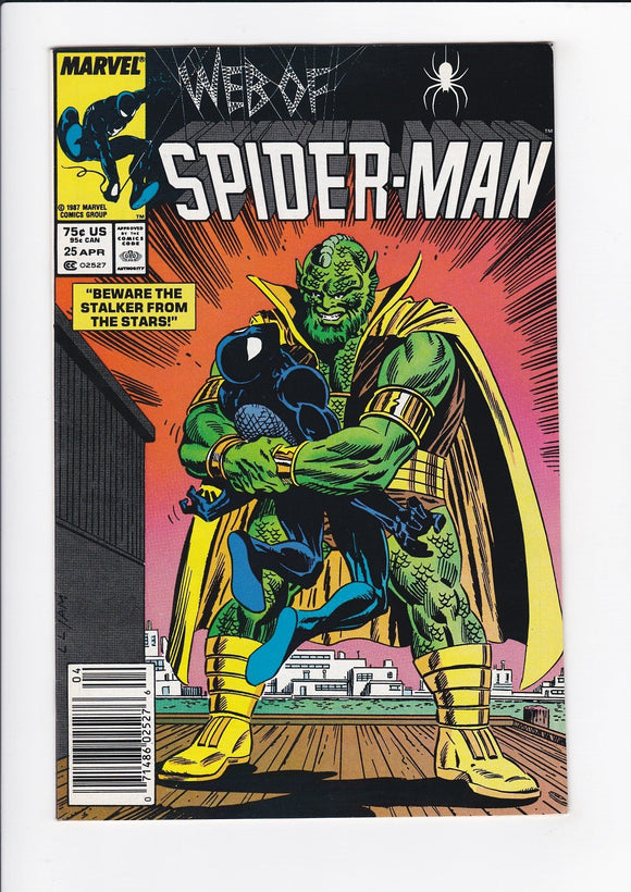 Web of Spider-Man Vol. 1  # 25  Newsstand