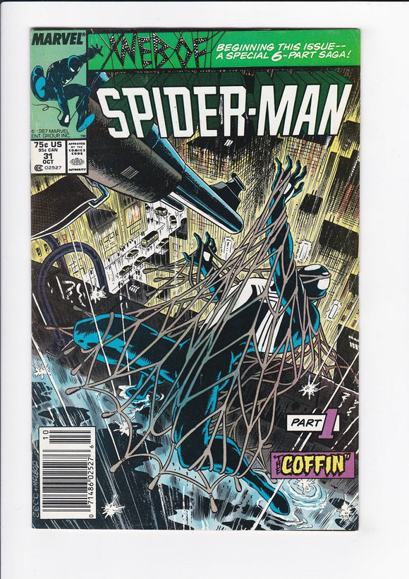 Web of Spider-Man Vol. 1  # 31  Newsstand