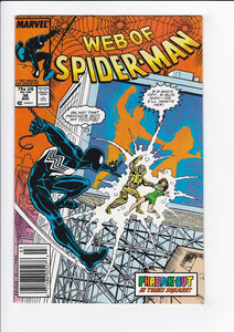 Web of Spider-Man Vol. 1  # 36  Newsstand