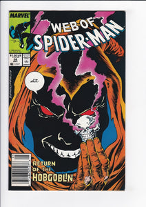 Web of Spider-Man Vol. 1  # 38  Newsstand