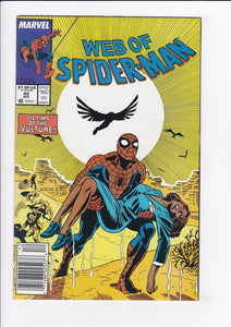 Web of Spider-Man Vol. 1  # 45  Newsstand