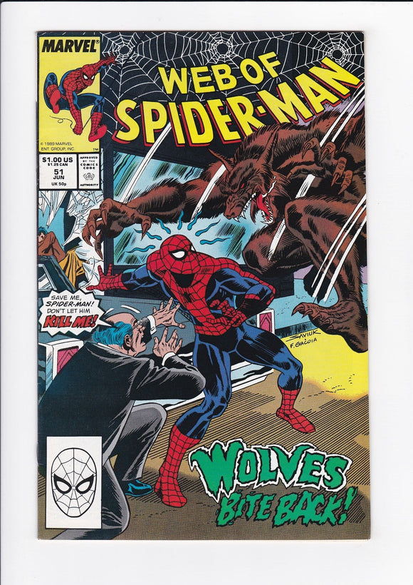 Web of Spider-Man Vol. 1  # 51