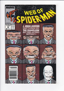 Web of Spider-Man Vol. 1  # 52  Newsstand