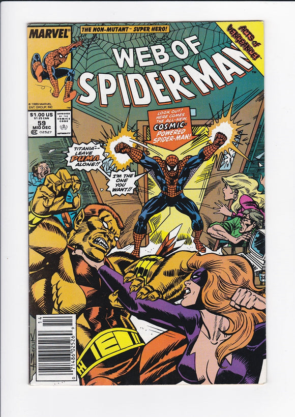 Web of Spider-Man Vol. 1  # 58