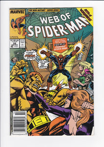 Web of Spider-Man Vol. 1  # 59  Newsstand