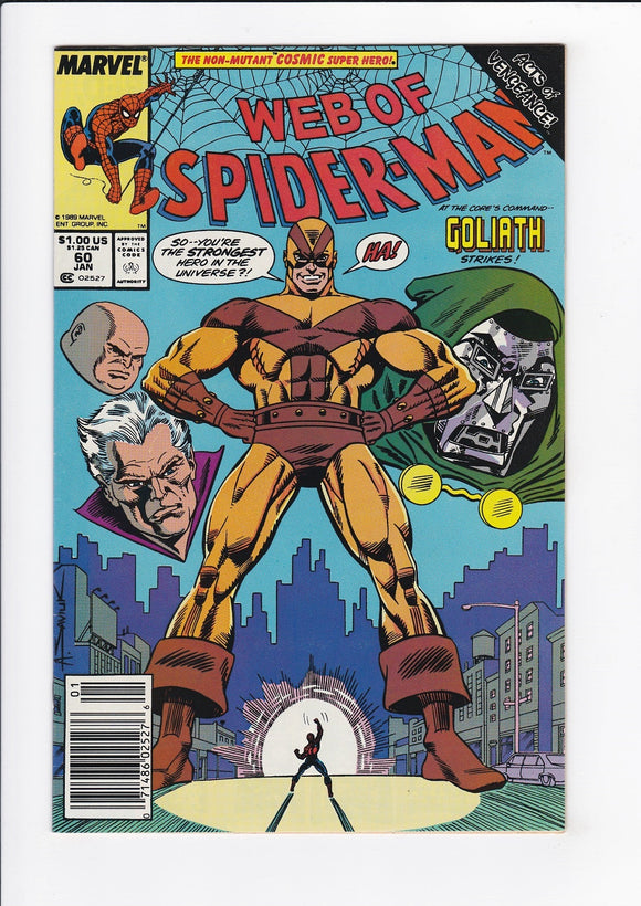 Web of Spider-Man Vol. 1  # 60  Newsstand