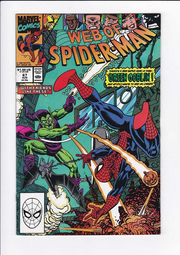 Web of Spider-Man Vol. 1  # 67
