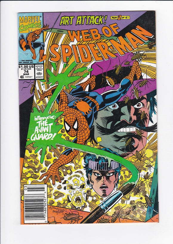 Web of Spider-Man Vol. 1  # 74  Newsstand