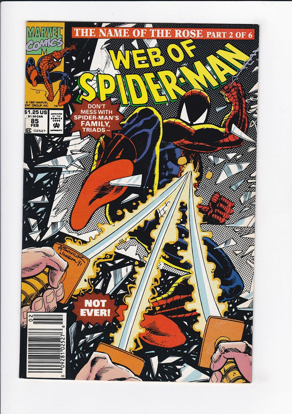 Web of Spider-Man Vol. 1  # 85  Newsstand