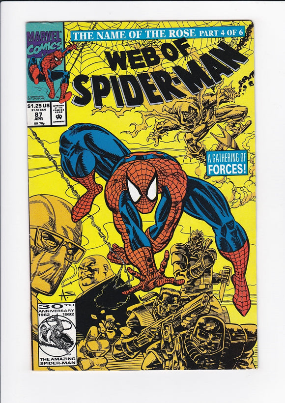 Web of Spider-Man Vol. 1  # 87