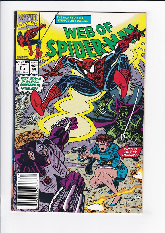 Web of Spider-Man Vol. 1  # 91  Newsstand