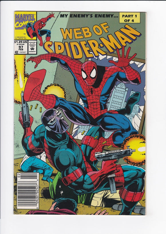 Web of Spider-Man Vol. 1  # 97  Newsstand