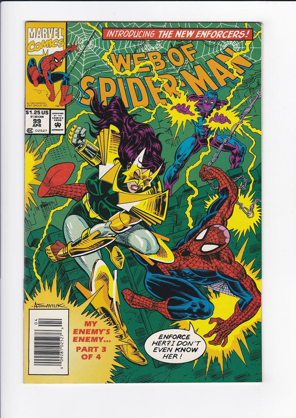 Web of Spider-Man Vol. 1  # 99  Newsstand