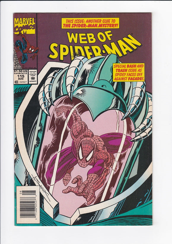 Web of Spider-Man Vol. 1  # 115  Newsstand