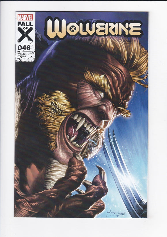 Wolverine Vol. 7  # 46  Suayan Exclusive Variant