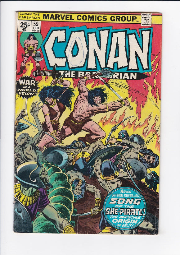 Conan the Barbarian Vol. 1  # 59