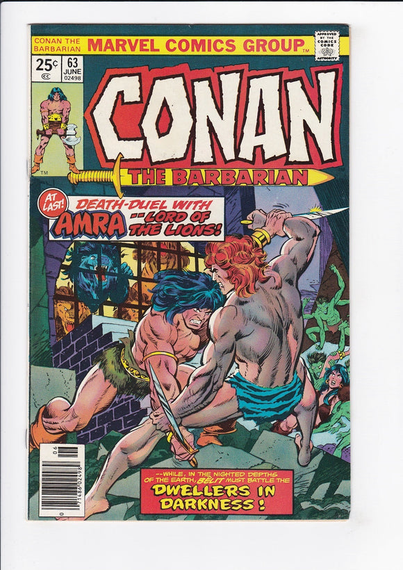 Conan the Barbarian Vol. 1  # 63