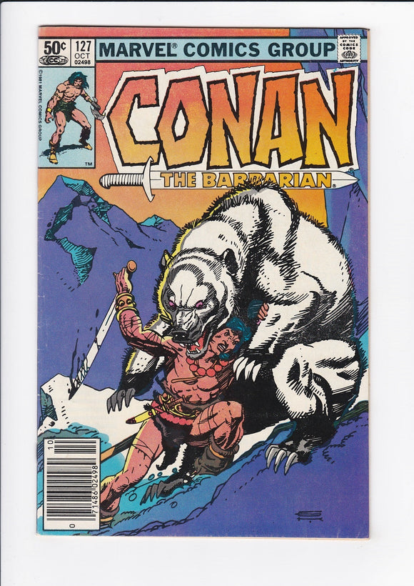 Conan the Barbarian Vol. 1  # 127